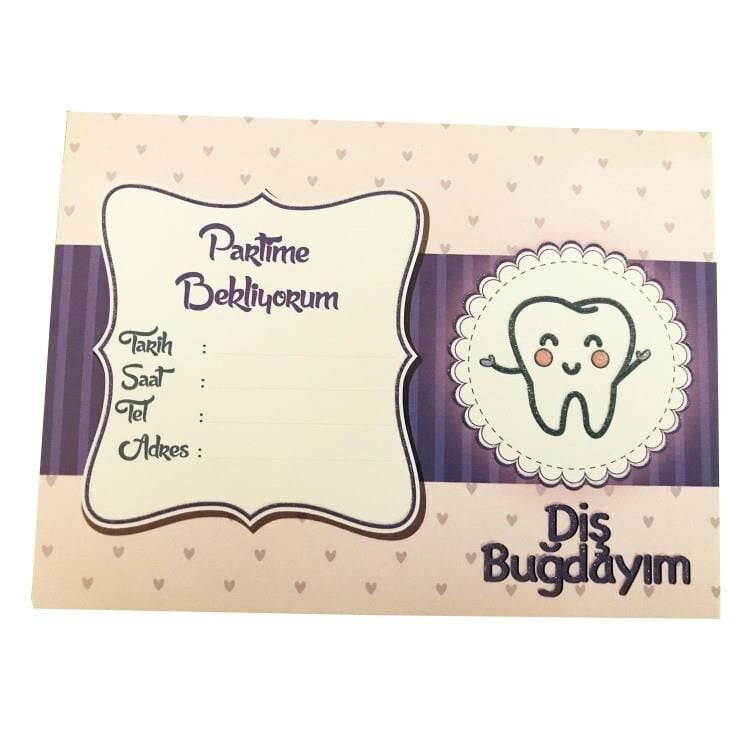 Diş Buğdayı Parti Davetiye